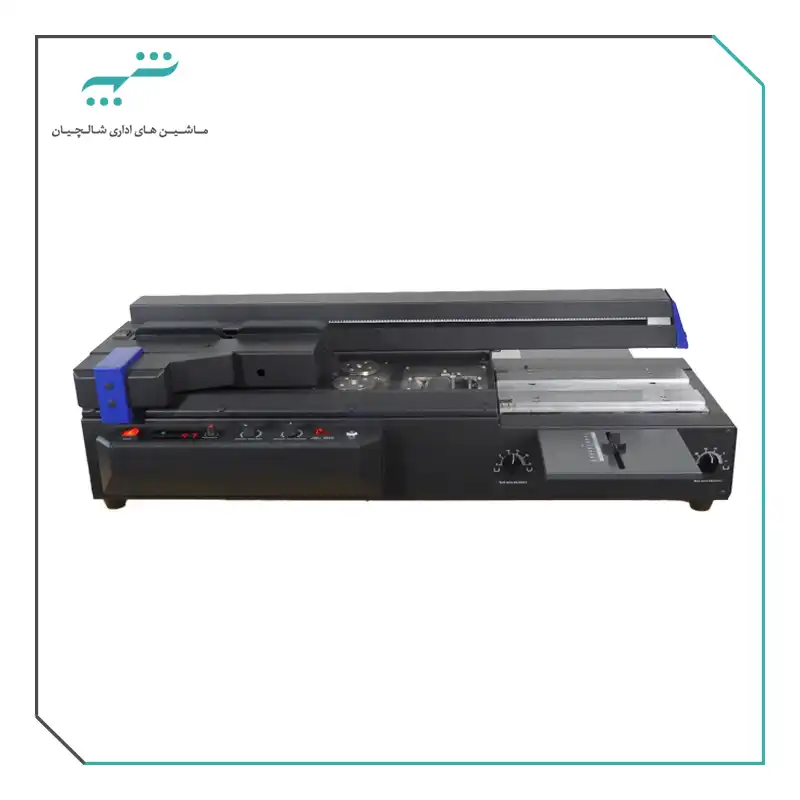 دستگاه صحافی چسب گرم رومیزی Qtech G320 یک انتخاب قدرتمند و کارآمد برای صحافی حرفه‌ای کتاب، جزوات و اسناد است.